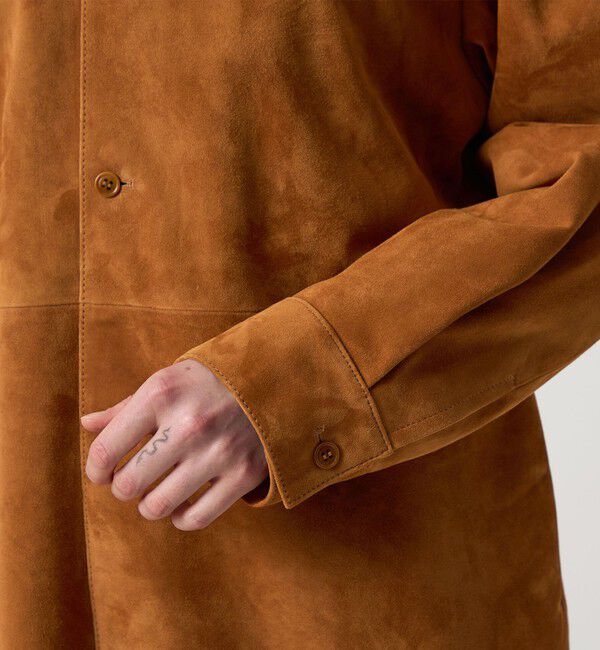 STEVEN ALAN「＜Steven Alan＞スエード シャツ」|シャツ・ブラウス|