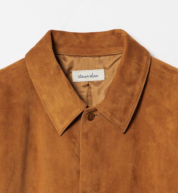 STEVEN ALAN「＜Steven Alan＞スエード シャツ」|シャツ・ブラウス|
