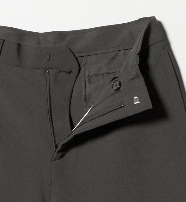 BEAUTY&YOUTH UNITED ARROWS「DUAL PACK 2.0 ワイド オフィサーパンツ -セットアップ対応 ウォッシャブル マルチ機能-」|チノ|