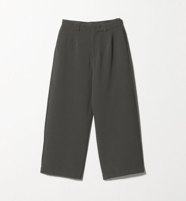 BEAUTY&YOUTH UNITED ARROWS「DUAL PACK 2.0 ワイド オフィサーパンツ -セットアップ対応 ウォッシャブル マルチ機能-」|チノ|