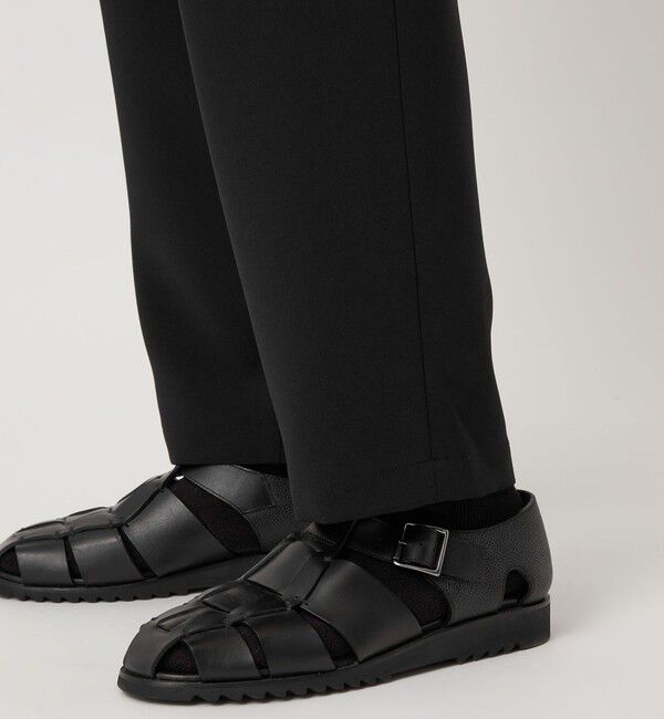 BEAUTY&YOUTH UNITED ARROWS「DUAL PACK 2.0 1プリーツ テーパード イージーパンツ -セットアップ対応 ウォッシャブル マルチ機能-」|チノ|