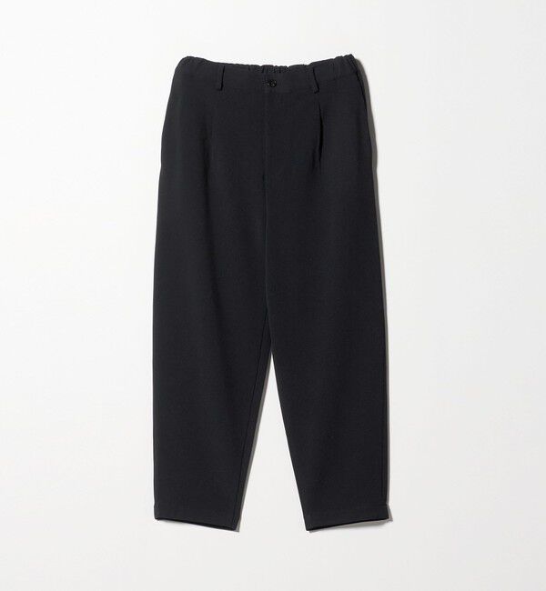 BEAUTY&YOUTH UNITED ARROWS「DUAL PACK 2.0 1プリーツ テーパード イージーパンツ -セットアップ対応 ウォッシャブル マルチ機能-」|チノ|