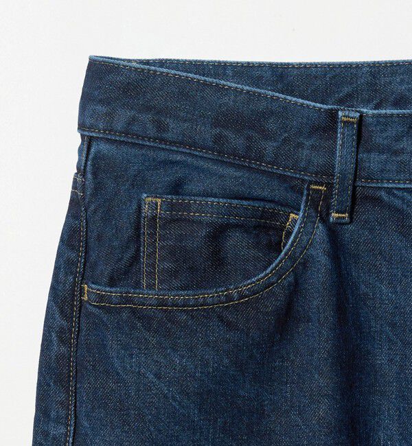 STEVEN ALAN「＜Steven Alan＞ 13.5oz デニム 5ポケット バギー テーパード パンツ」|デニム|