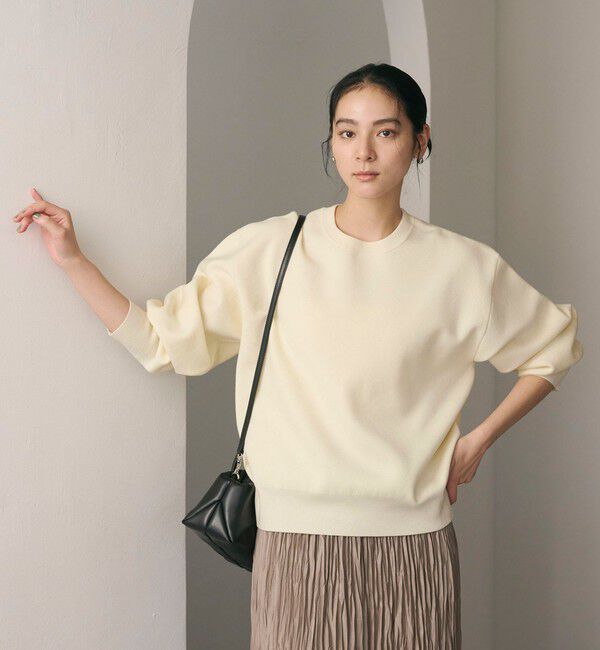 BEAUTY&YOUTH UNITED ARROWS「ポリエステルブレンド ミラノリブ プルオーバー」|ニット・セーター|