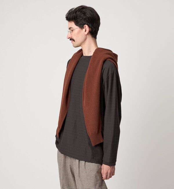 STEVEN ALAN「＜Steven Alan＞ オーガニックコットン アソート ボーダー ロングスリーブ Tシャツ BOLD」|Tシャツ・カットソー|