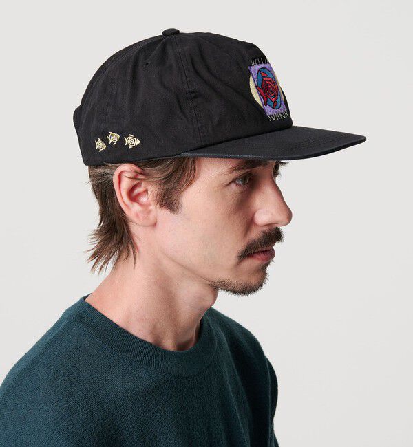 BEAUTY&YOUTH UNITED ARROWS「＜HELLO SUNRISE＞フィッシュ ロゴ リラックス フィット 5パネル キャップ」|キャップ・キャスケット|