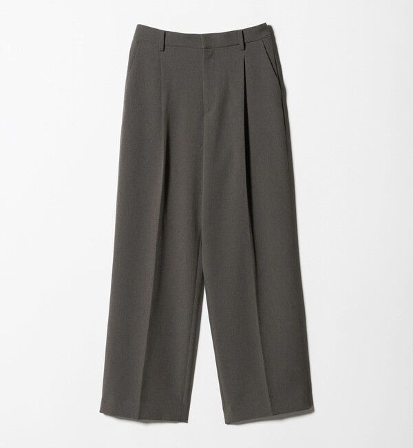 BEAUTY&YOUTH UNITED ARROWS「ポリエステルブレンド バックゴムストレートパンツ」|スラックス|