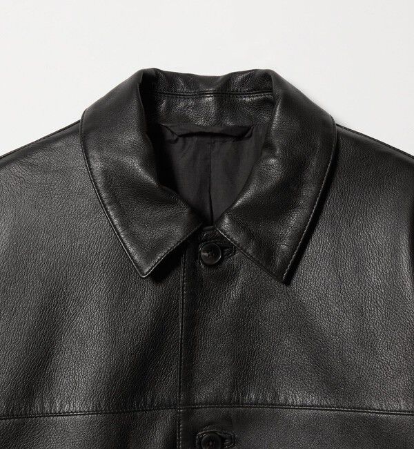 STEVEN ALAN「＜Steven Alan＞ シボ シープレザー カー コート」|その他|