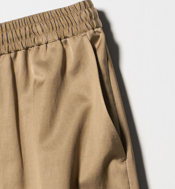 BEAUTY&YOUTH UNITED ARROWS「コットンレーヨンサテン ドローストワイドパンツ」|その他|