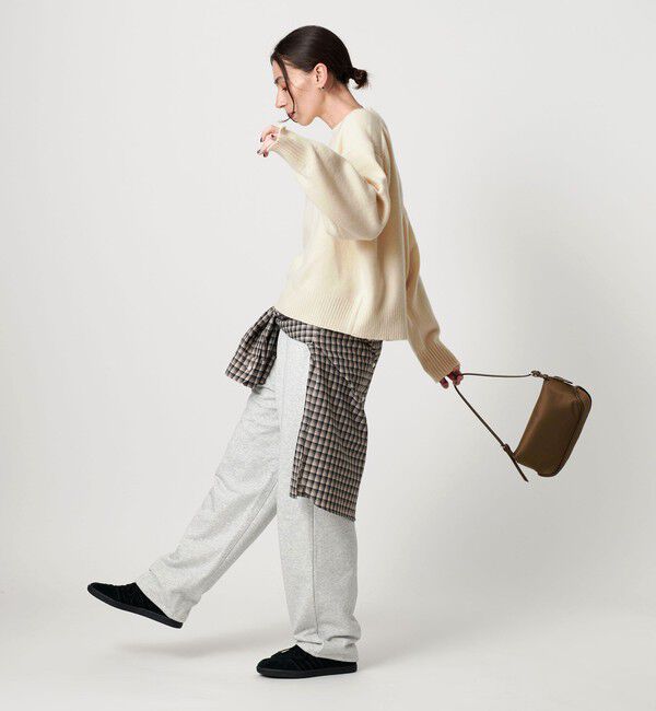 BEAUTY&YOUTH UNITED ARROWS「ウールカシミヤ アクア クルーネックニット」|ニット・セーター|