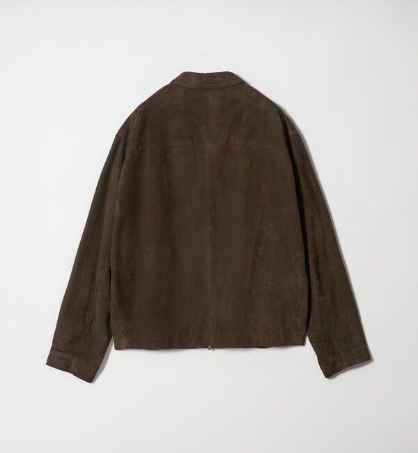 MONKEY TIME「スエード クロップド ジップ ジャケット」|その他|