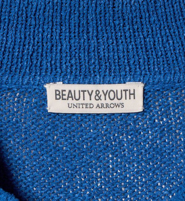 BEAUTY&YOUTH UNITED ARROWS「ペイパー アゼ スキッパー ニット」|ニット・セーター|