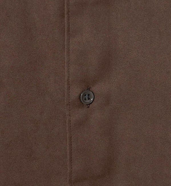 BEAUTY&YOUTH UNITED ARROWS「スエード タッチ レギュラー シャツ FORM型」|シャツ・ブラウス|