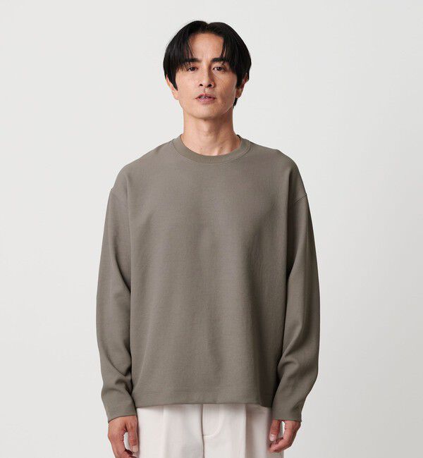 BEAUTY&YOUTH UNITED ARROWS「FUSION TWL フィッシュスリーブ クルーネック カットソー」|Tシャツ・カットソー|