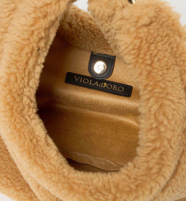 BEAUTY&YOUTH UNITED ARROWS「【一部別注】＜VIOLAd&rsquo;ORO＞ELMO ボア チェーン ショルダーバッグ」|ショルダー・メッセンジャー|