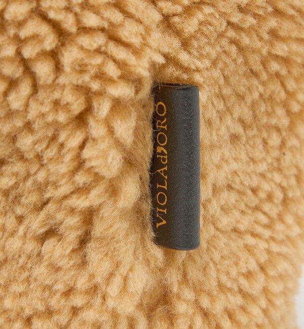 BEAUTY&YOUTH UNITED ARROWS「【一部別注】＜VIOLAd&rsquo;ORO＞ELMO ボア チェーン ショルダーバッグ」|ショルダー・メッセンジャー|