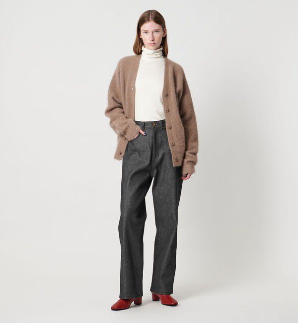 STEVEN ALAN「＜Steven Alan＞コットン デニム ストレート パンツ」|デニム|