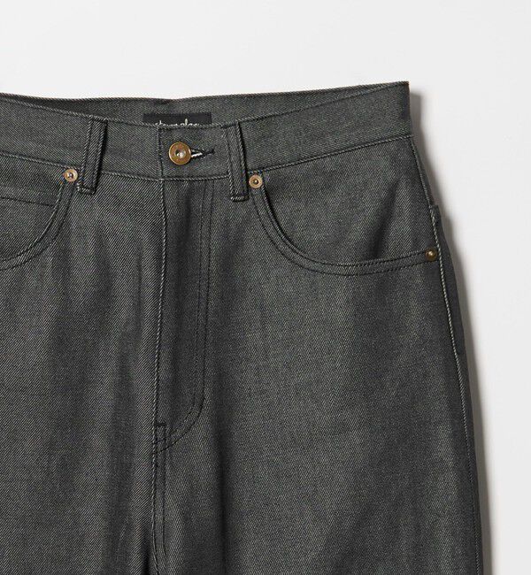 STEVEN ALAN「＜Steven Alan＞コットン デニム ストレート パンツ」|デニム|