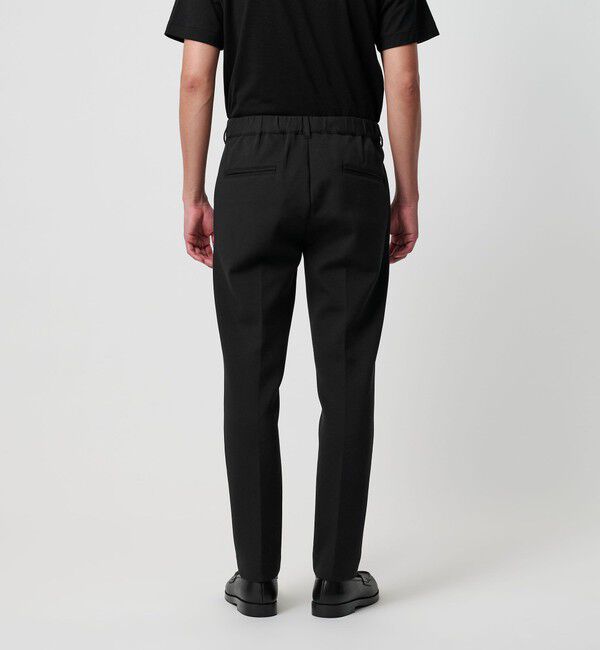 BEAUTY&YOUTH UNITED ARROWS「【WEB限定 WARDROBE SMART】ダブルニット ノープリーツ スラックス パンツ/セットアップ対応」|チノ|