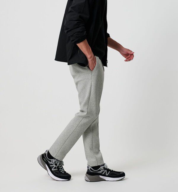 BEAUTY&YOUTH UNITED ARROWS「【WEB限定 WARDROBE SMART】ダブルニット ノープリーツ スラックス パンツ/セットアップ対応」|チノ|