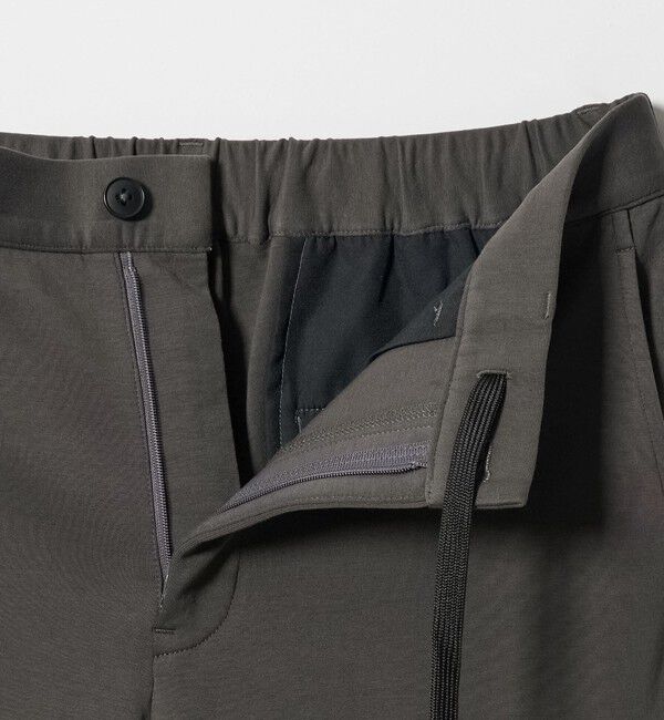 BEAUTY&YOUTH UNITED ARROWS「【WEB限定 WARDROBE SMART】ダブルニット ノープリーツ スラックス パンツ/セットアップ対応」|チノ|