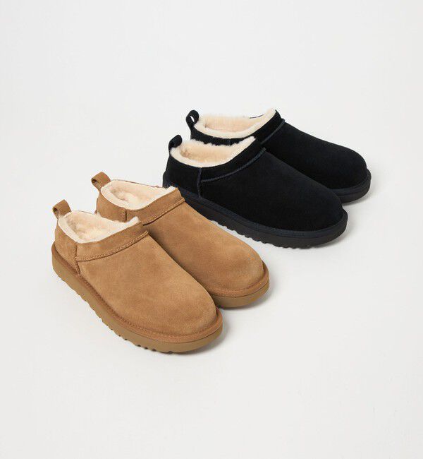 BEAUTY&YOUTH UNITED ARROWS「＜UGG＞クラシック マイクロ ショートブーツ/スリッポン」|ショートブーツ|