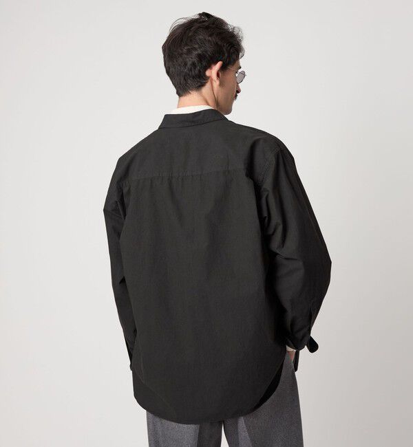 STEVEN ALAN「＜Steven Alan＞ ガーメントダイ ポプリン レギュラーカラー シャツ LOOSE」|シャツ・ブラウス|