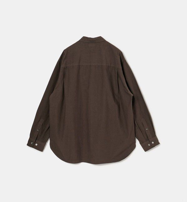 STEVEN ALAN「＜Steven Alan＞ ガーメントダイ ポプリン レギュラーカラー シャツ LOOSE」|シャツ・ブラウス|