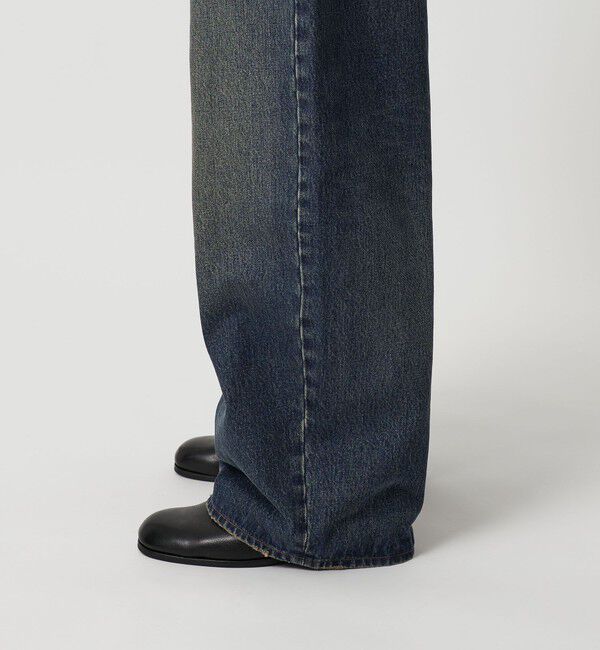 MONKEY TIME「デニム カーブ パンツ」|チノ|