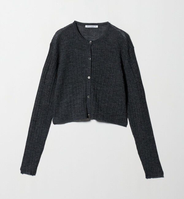 BEAUTY&YOUTH UNITED ARROWS「アルパカブレンド ランダムリブカーディガン」|カーディガン|