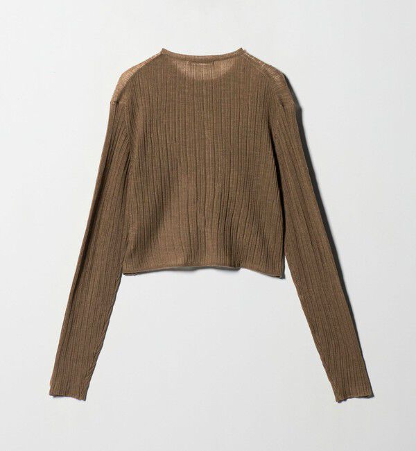 BEAUTY&YOUTH UNITED ARROWS「アルパカブレンド ランダムリブカーディガン」|カーディガン|