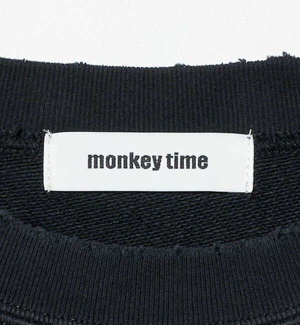 MONKEY TIME「フレンチテリー ディストレスト クルーネック」|Tシャツ・カットソー|