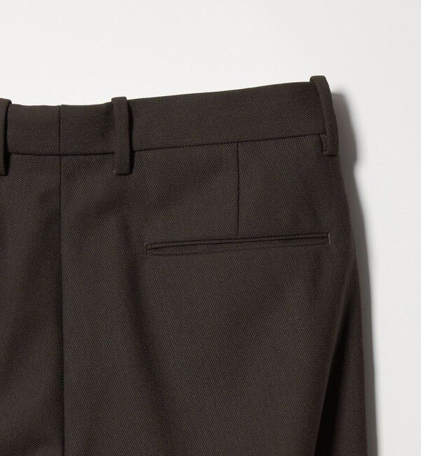 STEVEN ALAN「＜Steven Alan＞ ヴィンテージツイル インツープリーツ ドレス トラウザーズ」|スラックス|