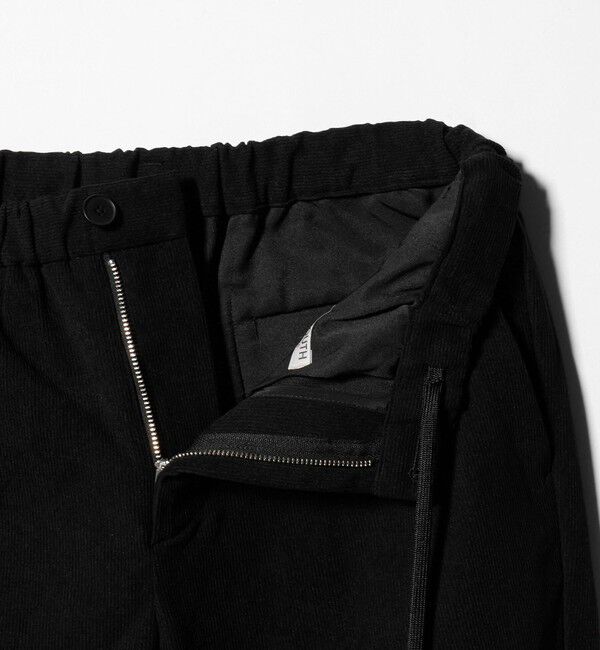 BEAUTY&YOUTH UNITED ARROWS「トリコット コーデュロイ 1プリーツ イージーパンツ NO.5 ストレッチ」|チノ|