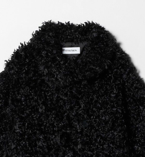 ATTISESSION「＜ATTISESSION＞フラッフィー ブルゾン」|その他|