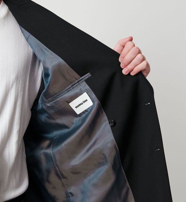 MONKEY TIME「TW ツイル ダブル ジャケット -セットアップ対応-」|テーラードジャケット|