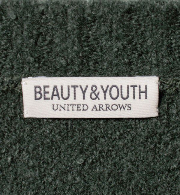 BEAUTY&YOUTH UNITED ARROWS「クリンプ コットンウール クルーネック ニット」|ニット・セーター|