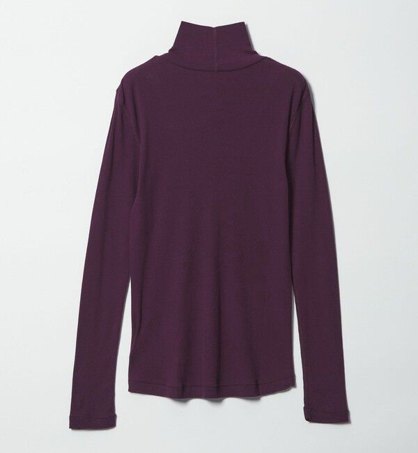 STEVEN ALAN「＜Steven Alan＞コットン シルク リブ タートルネック プルオーバー」|Tシャツ・カットソー|