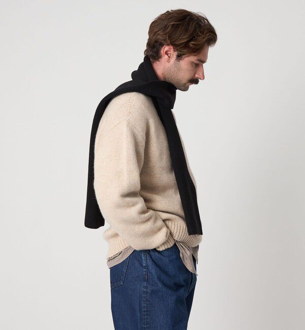 STEVEN ALAN「＜Steven Alan＞ ハミルトンラムズウール ハイクルーネック ニット NARROW」|ニット・セーター|