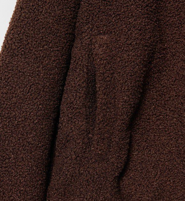 MONKEY TIME「ボアフリース フルジップ フーディー」|カーディガン|