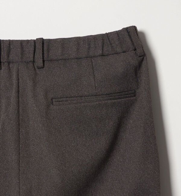 BEAUTY&YOUTH UNITED ARROWS「ツイル 1プリーツ テーパード パンツ NO.5 ヨコストレッチ」|チノ|