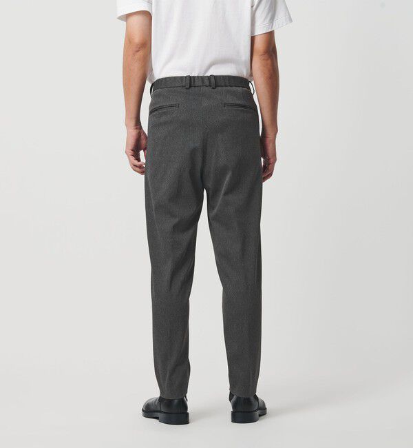 BEAUTY&YOUTH UNITED ARROWS「ツイル 1プリーツ テーパード パンツ NO.5 ヨコストレッチ」|チノ|