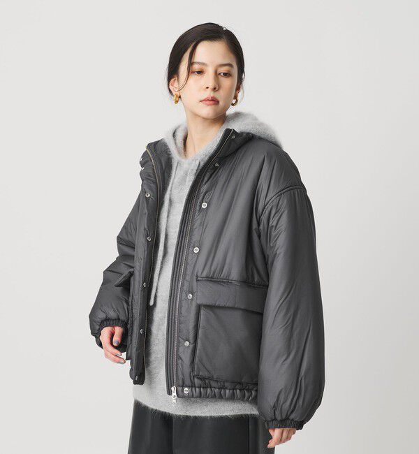 BEAUTY&YOUTH UNITED ARROWS「ナイロンパデッド スタンドカラーブルゾン」|ブルゾン・スタジャン|