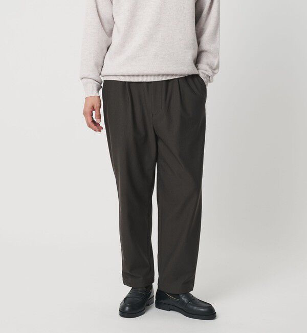 BEAUTY&YOUTH UNITED ARROWS「&rdquo;パーフェクトストレッチ&rdquo; バルーン イージーパンツ NO.9」|チノ|