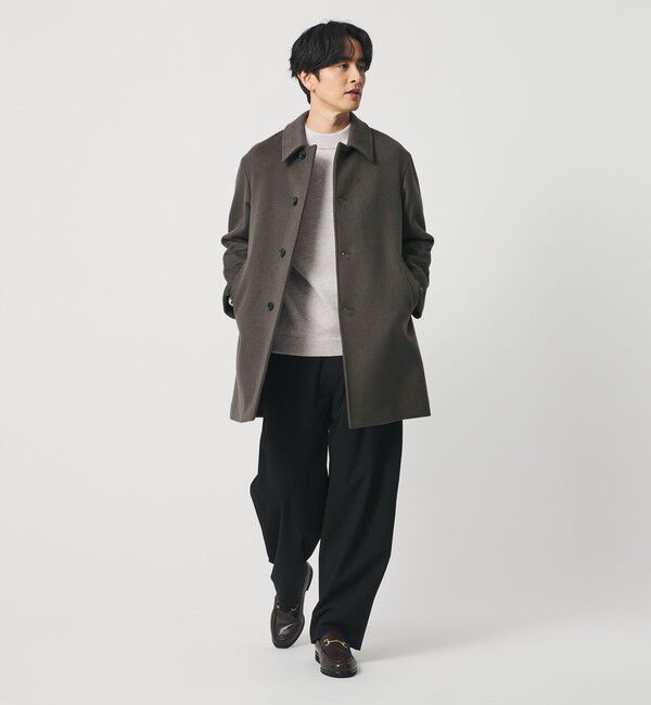 BEAUTY&YOUTH UNITED ARROWS「120S メルトン バルカラーコート」|その他|
