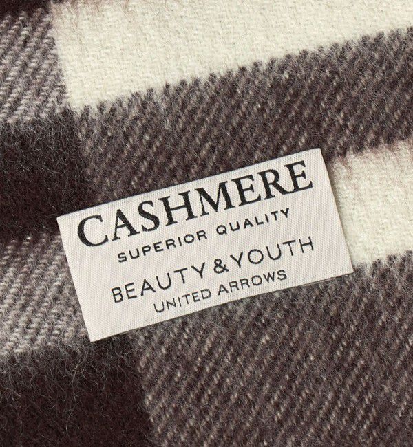 BEAUTY&YOUTH UNITED ARROWS「カシミヤ チェック マフラー」|マフラー|