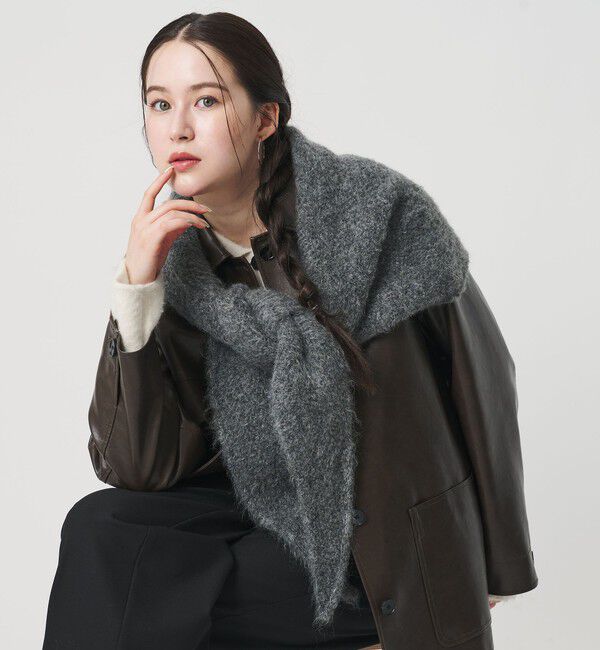 BEAUTY&YOUTH UNITED ARROWS「トライアングル マフラー」|マフラー|