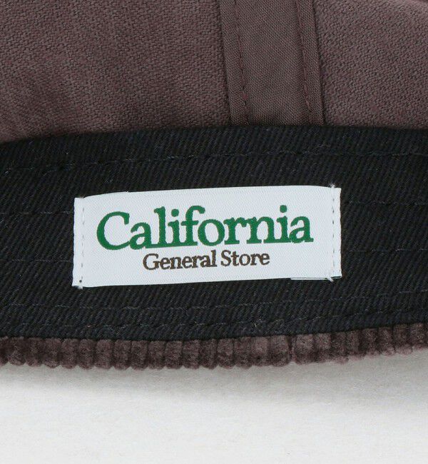 California General Store「＜CGS.＞コーデュロイ ロゴキャップ」|キャップ・キャスケット|