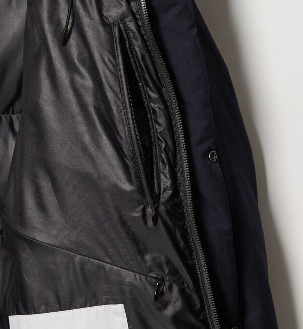 BEAUTY&YOUTH UNITED ARROWS「 小松マテーレ リラックス フード ダウンジャケット 700FP 撥水機能」|ダウン|