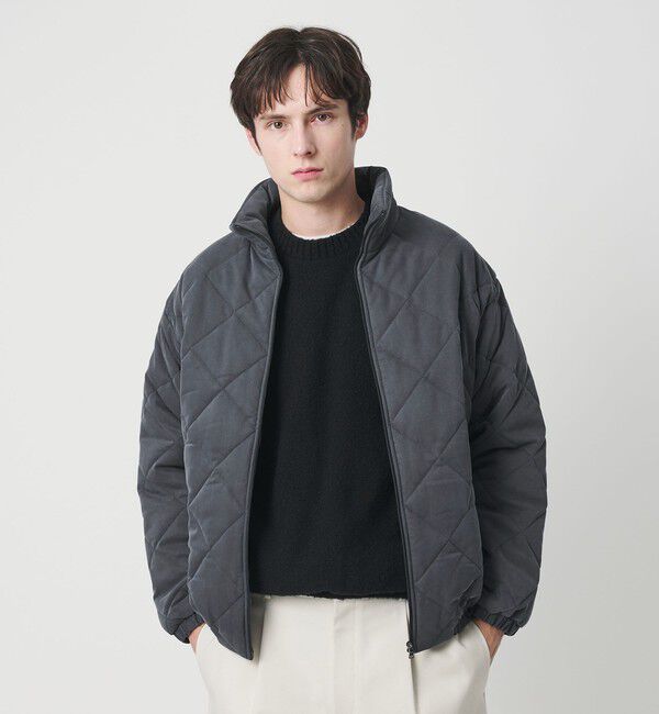 BEAUTY&YOUTH UNITED ARROWS「ピーチスキン キルティング ブルゾン」|ブルゾン・スタジャン|